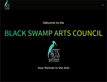 Tablet Screenshot of blackswamparts.com